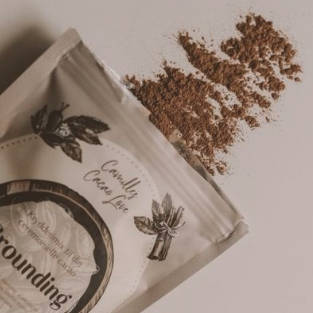 Ingredienser til din ceremonielle kakao fra camilles cacao love