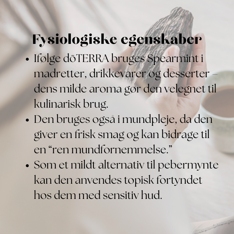 doTERRA Spearmint (Grøn Mynte)