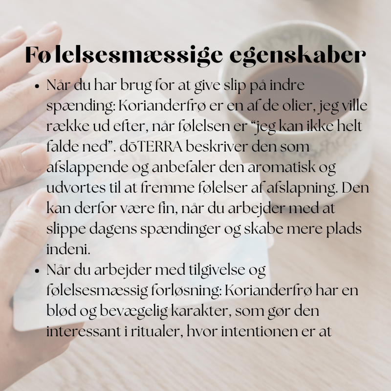 doTERRA Coriander
