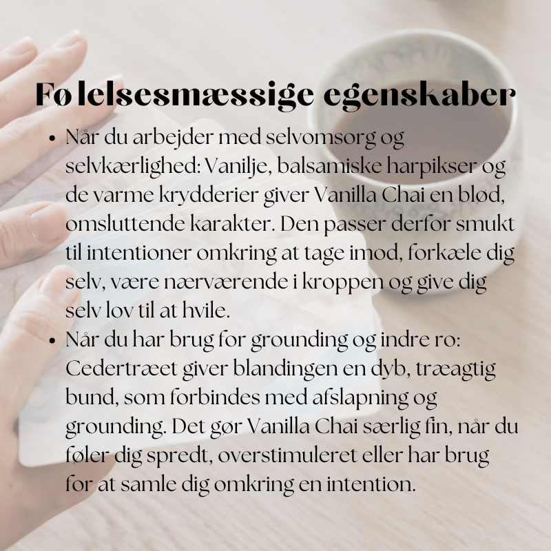 doTERRA Vanilla Chai
