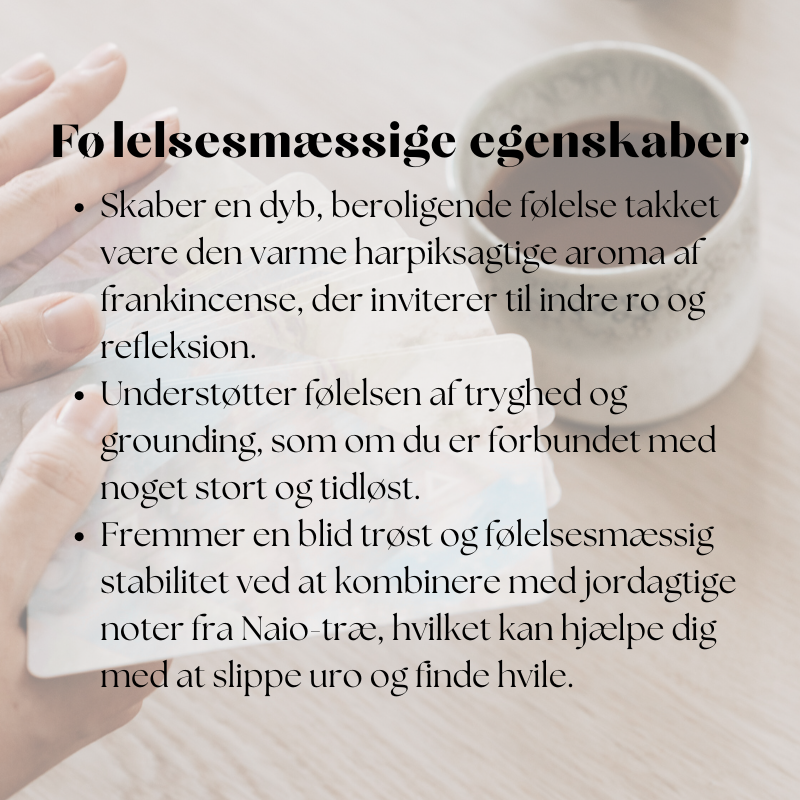 doTERRA Frankincense Touch + Naio Wood