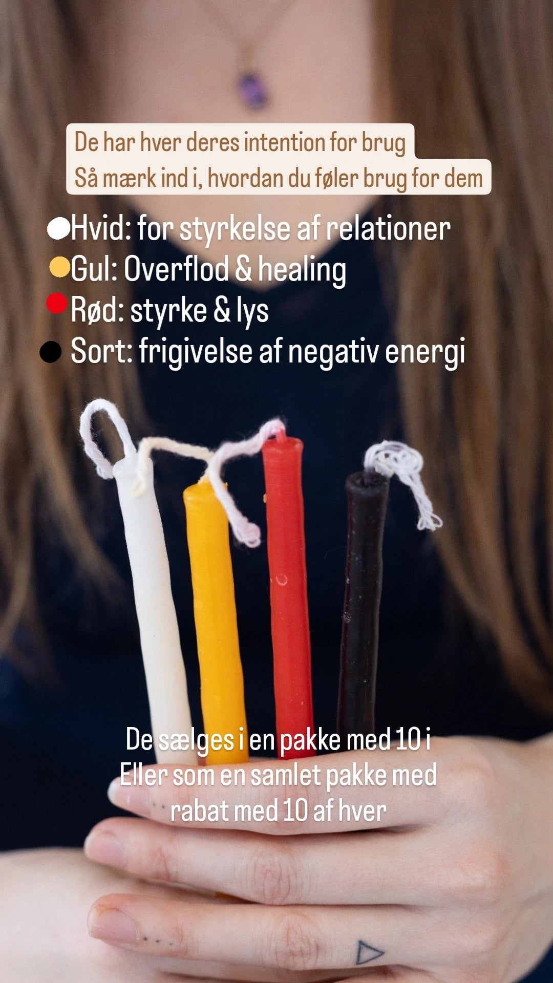 Traditional mayan candles (40 stk)