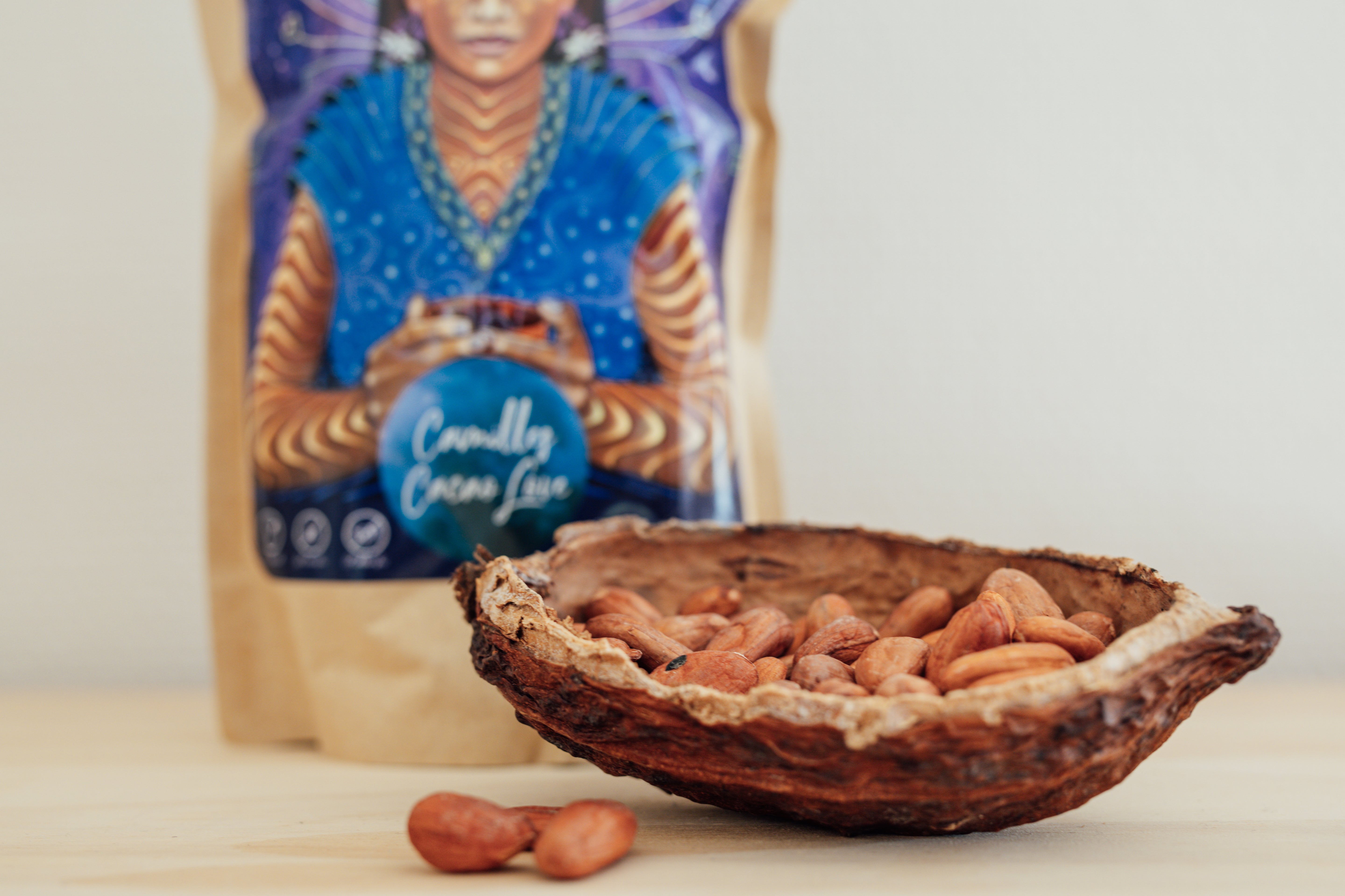 Nymåne ritual 🌙 Cacao, Guidet ceremoni & energiredskaber