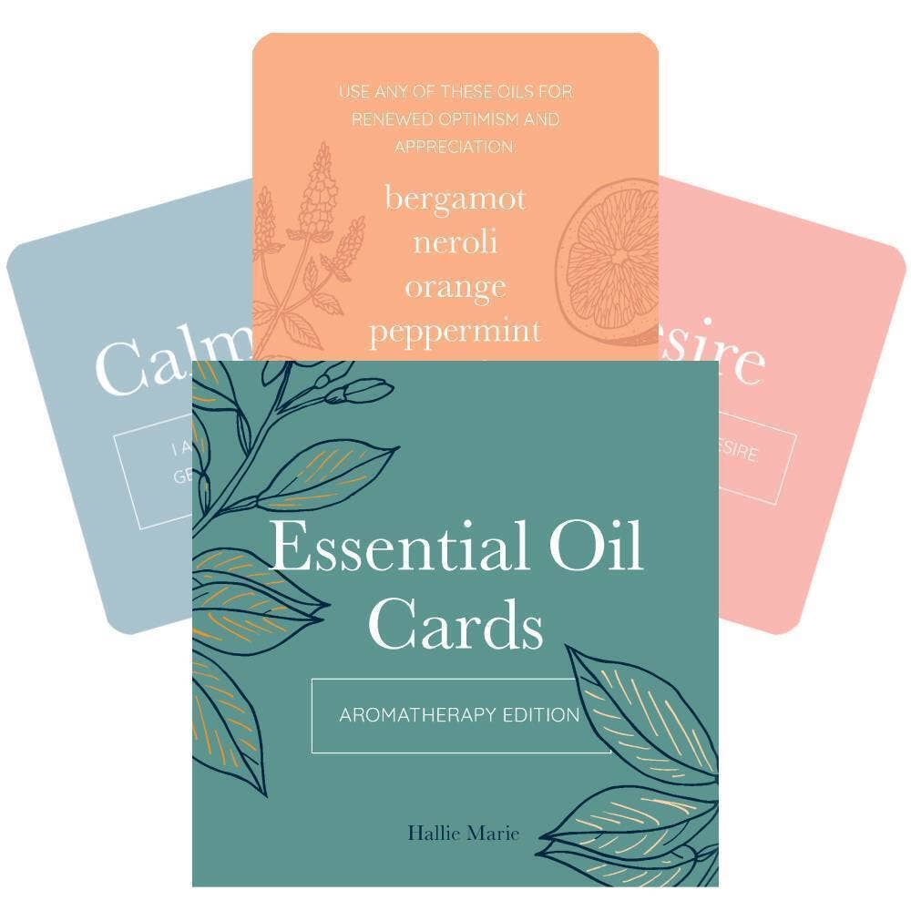 Essential Oils Aromatherapy Cards
