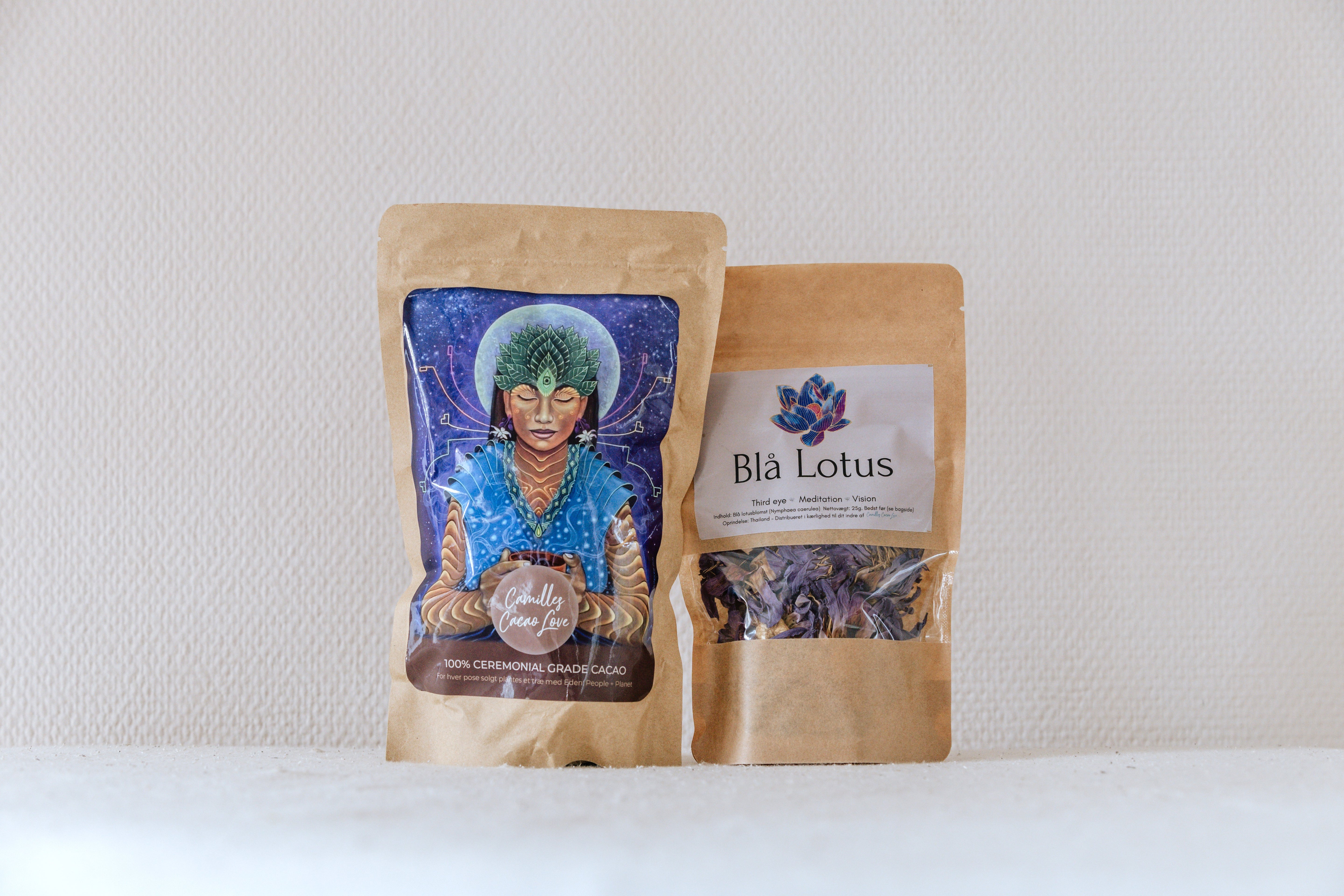 Vision & meditation ~ cacao & blå lotus