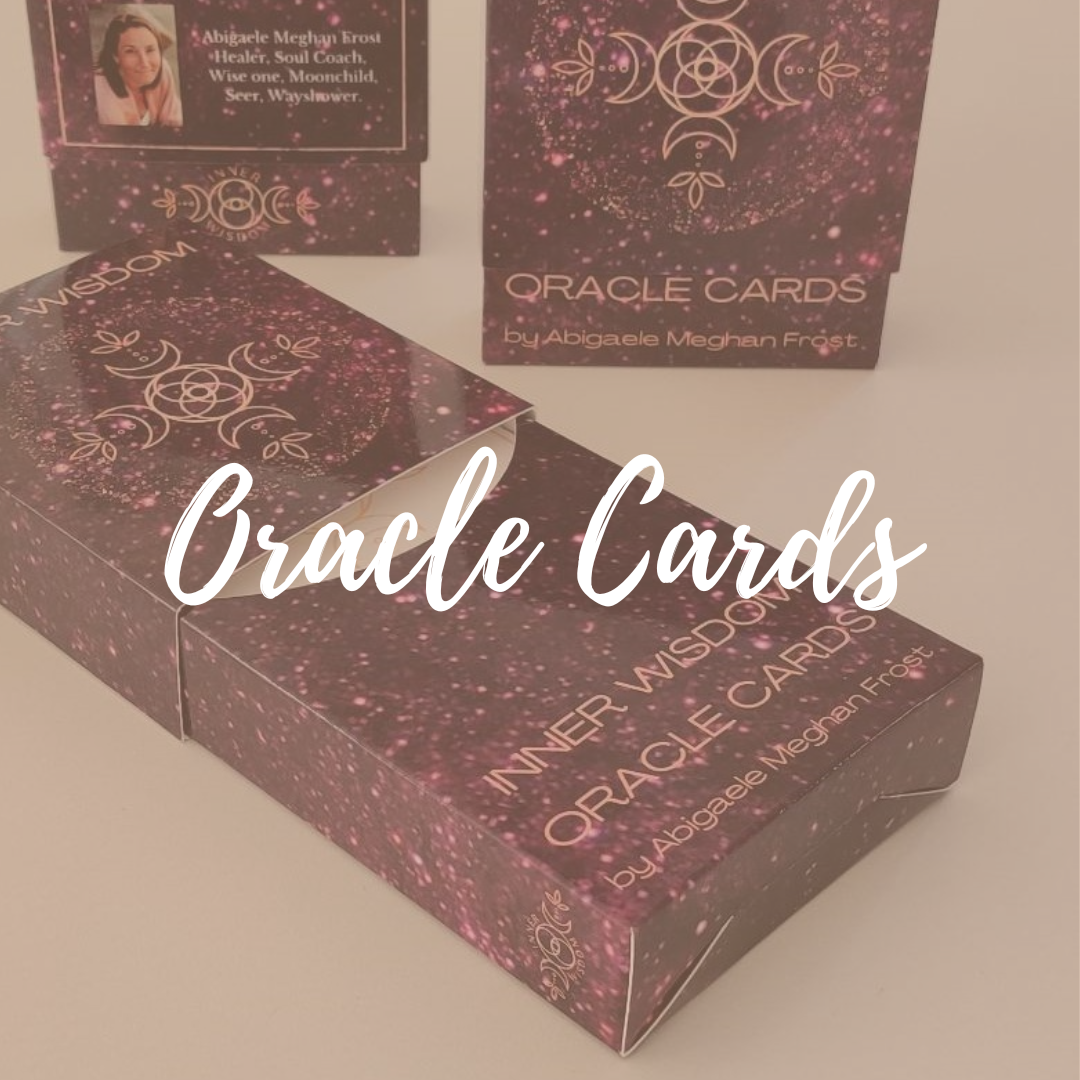 Oracle Cards - klarhed og invitation af støttende oracles til dine ceremonielle stunder