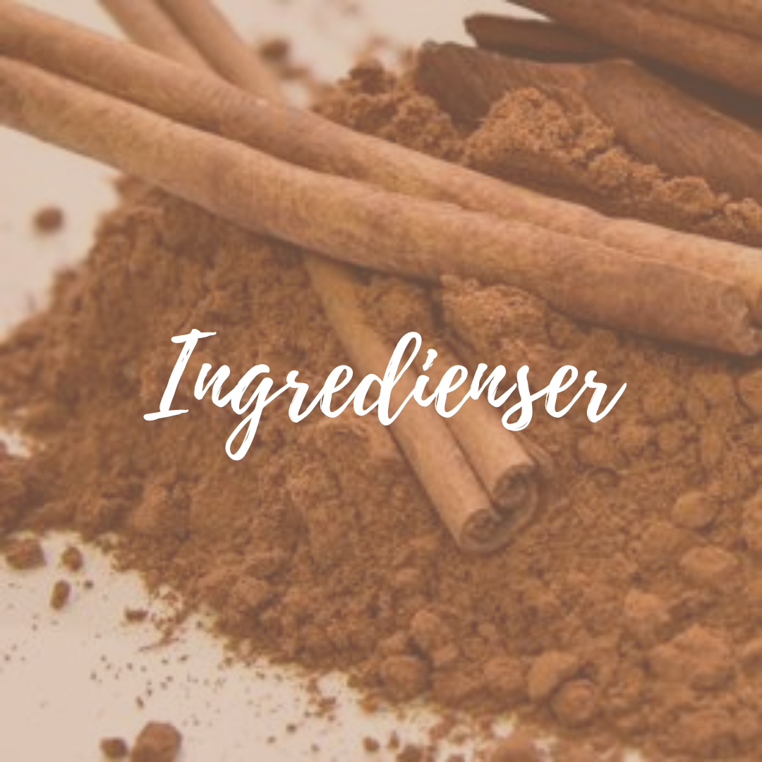 Ingredienser - krydderier & anden nydelse til din cacao