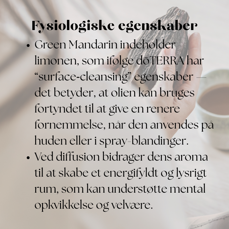 doTERRA Green Mandarin (Grøn mandarin)