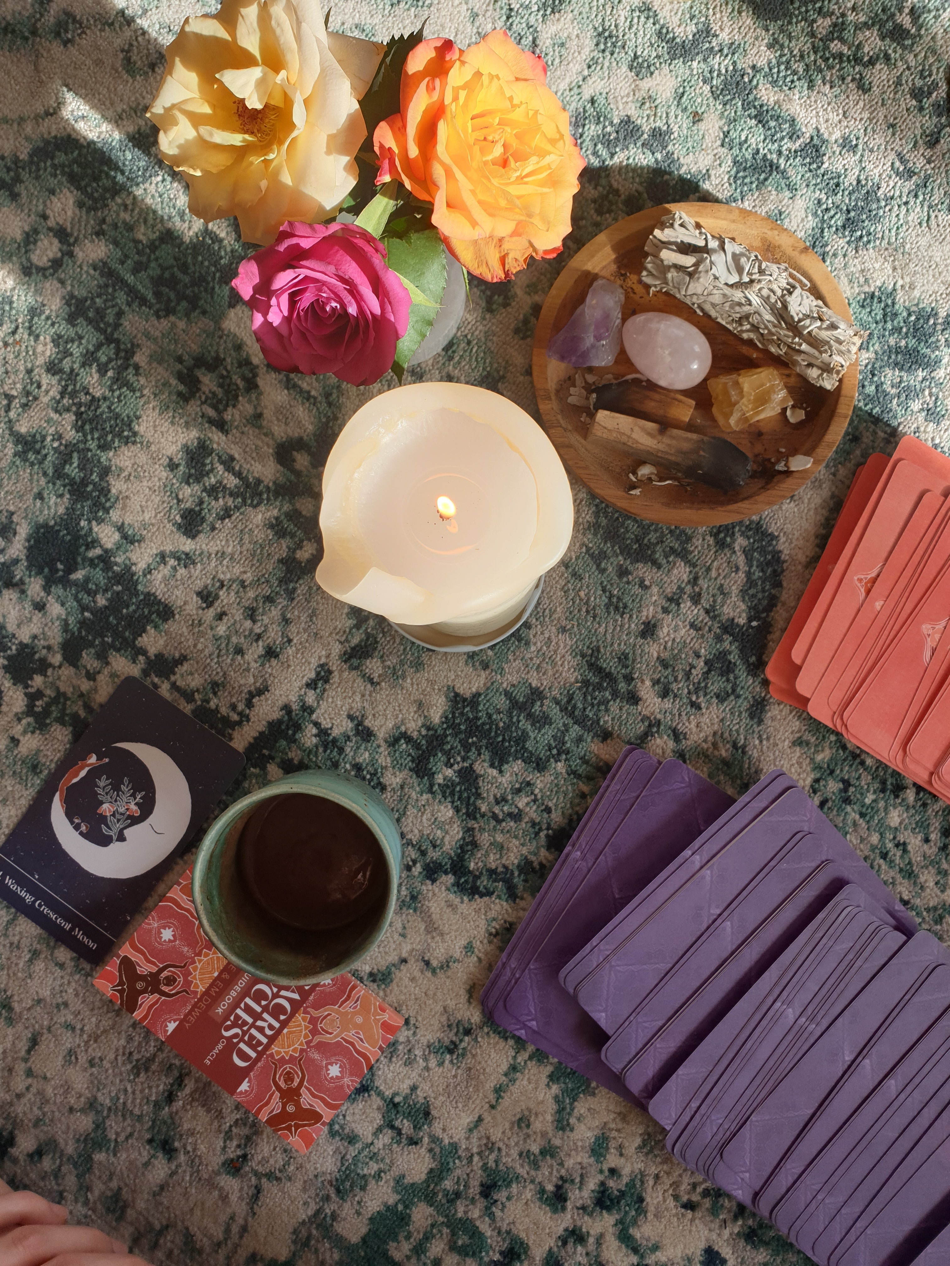 Sacred Cycles - kort & journal 💕