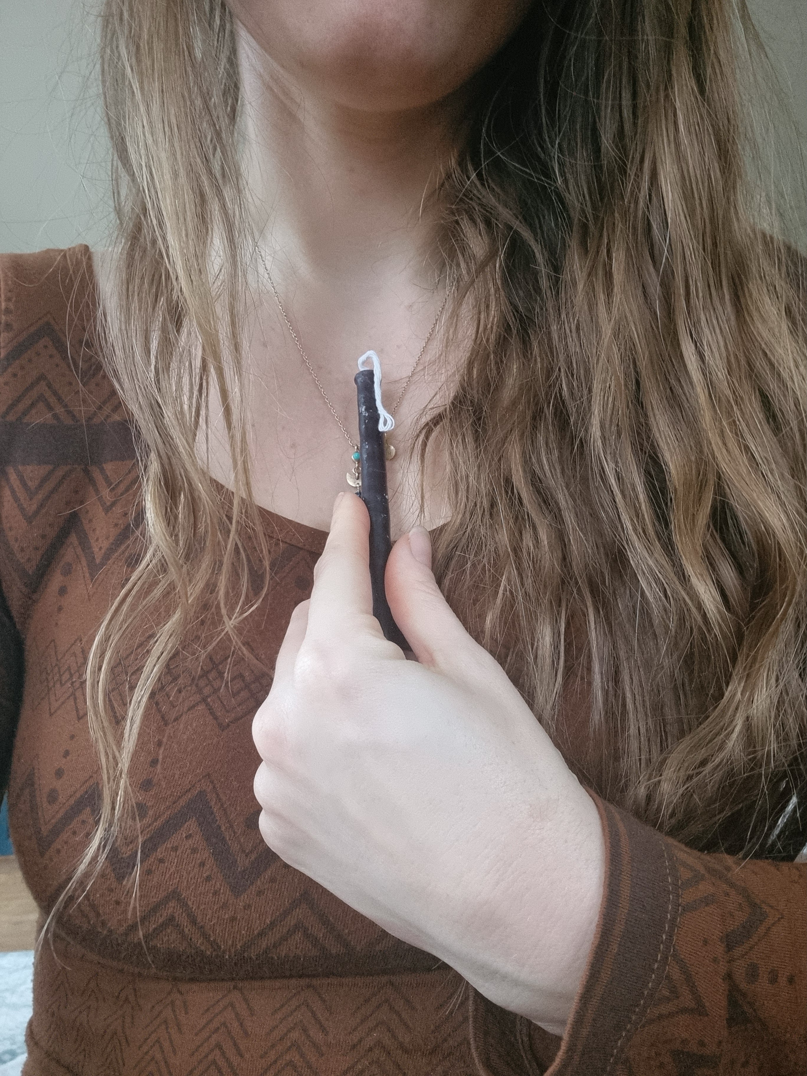 10 stk. Mayan Candles ~ hvid (styrkelse af relationer)