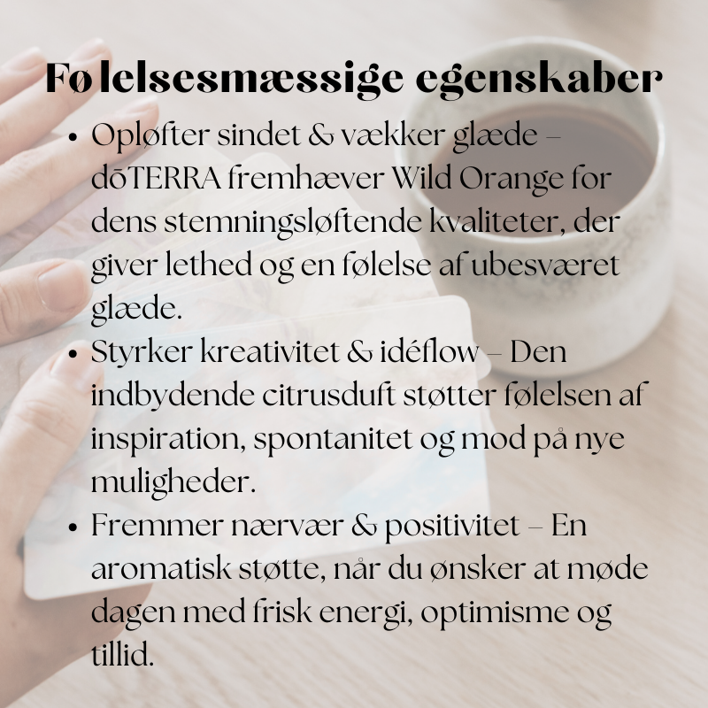 doTERRA Wild Orange (Vild appelsin)