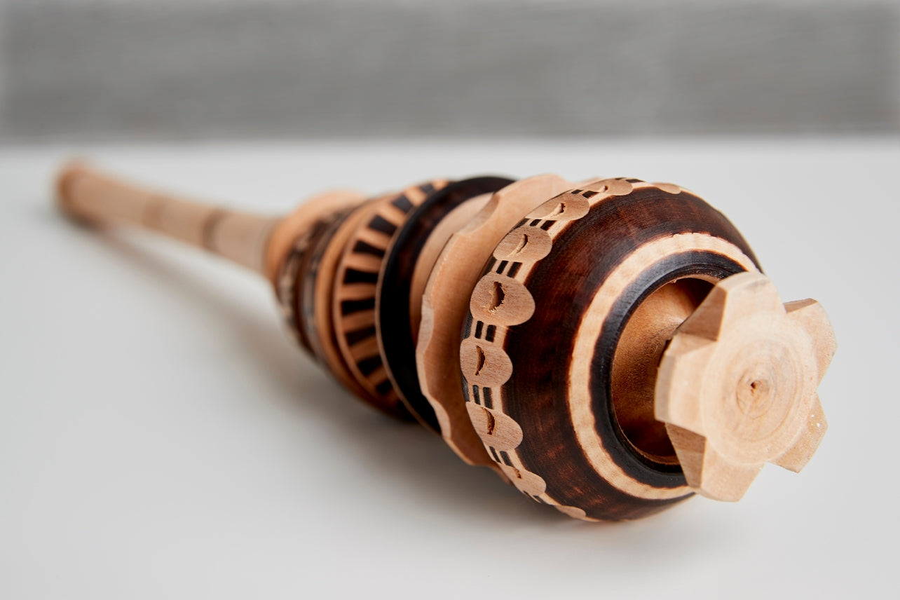 Molinillo ~ traditionelt redskab til at lave cacao (23cm)