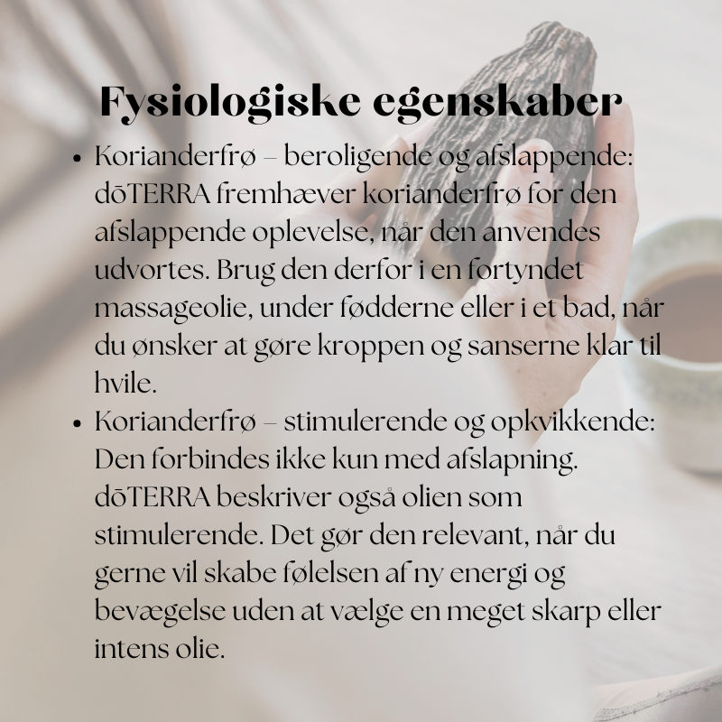 doTERRA Coriander