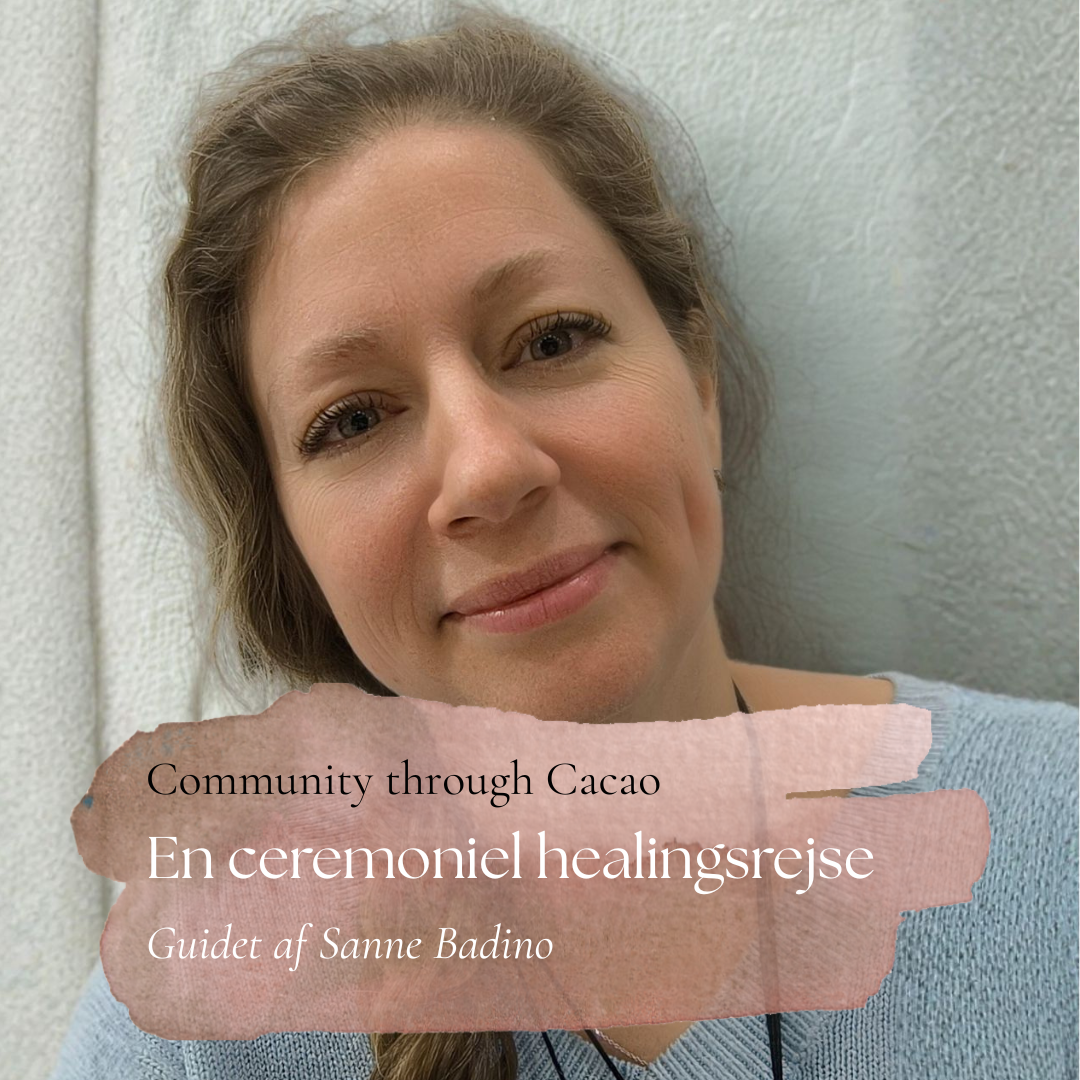 Guided meditation: En ceremoniel healingsrejse i søjlen af lys og Cacao Spirit (med Sanne Badino)