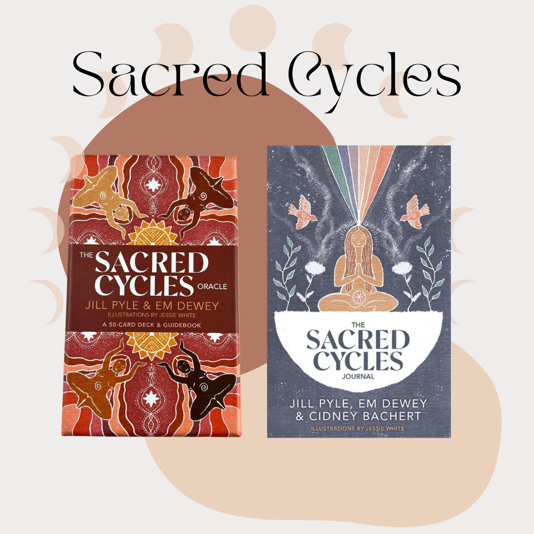 Sacred Cycles - kort & journal 💕