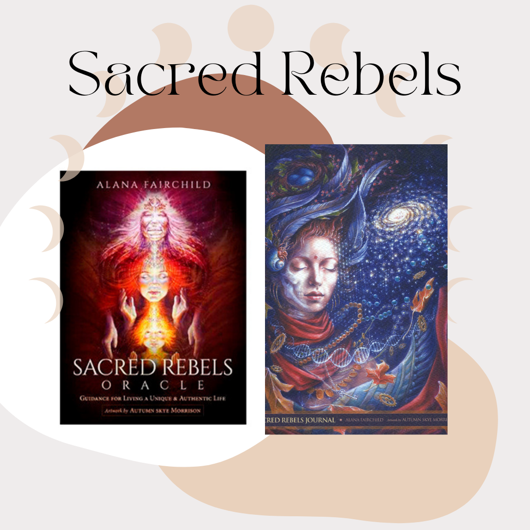 Sacred Rebels - kort & journal 🤎