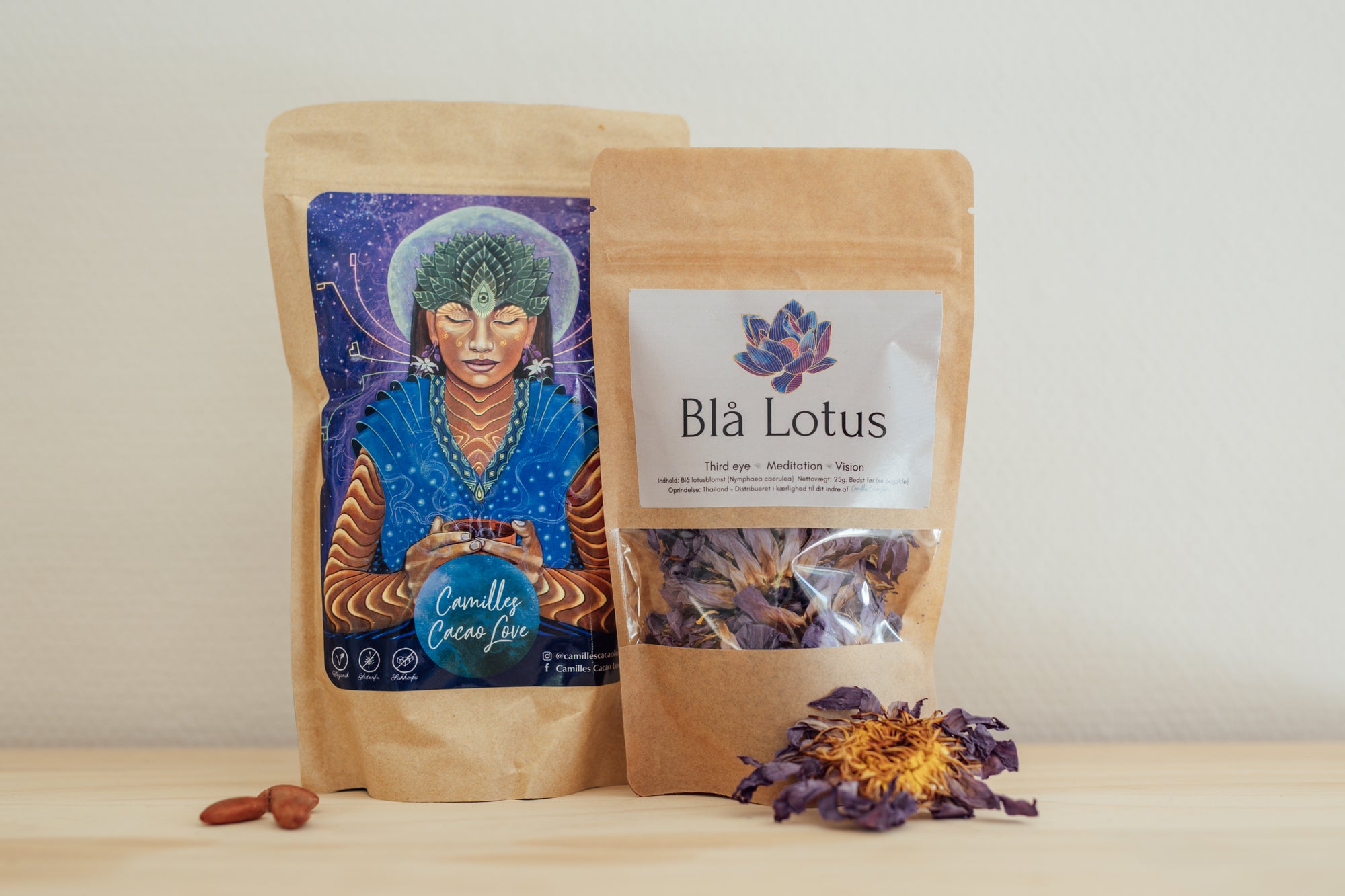 Vision & meditation ~ cacao & blå lotus