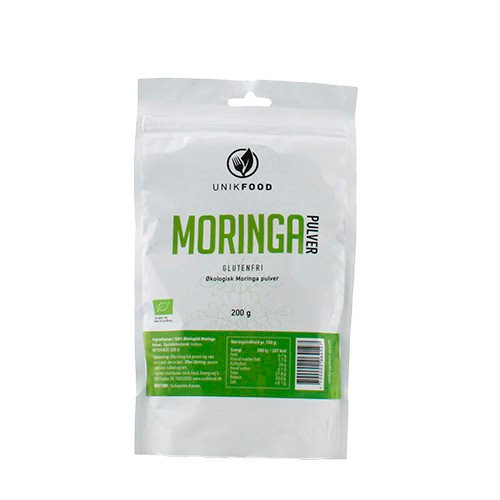 Moringa pulver, 200g (økologisk)