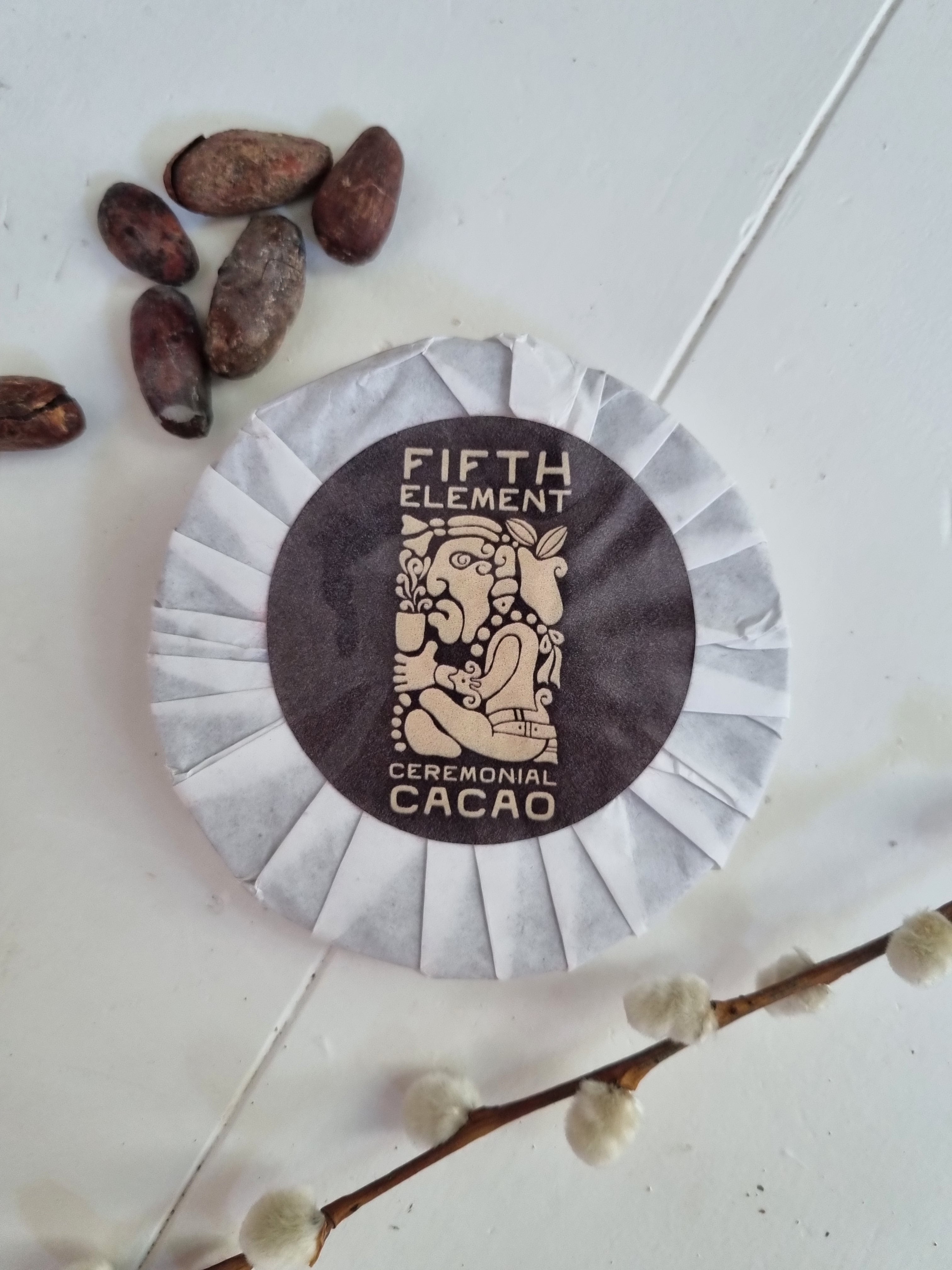 Fifth Element Cahabón Cacao - 100% Ren Ceremonial Cacao Paste. ca. 113g